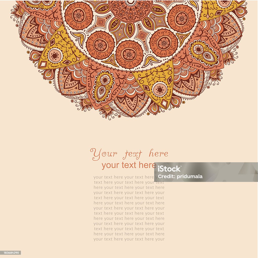 Elemento de Design decorativo Vintage - Vetor de Abstrato royalty-free