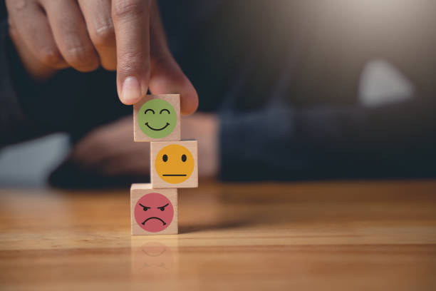 istock 5-star satisfaction is guaranteed with a smiley face selected by a businessman 1836862047