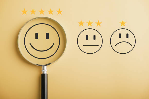 istock Customer satisfaction and evaluation post-service or marketing survey 1836863603