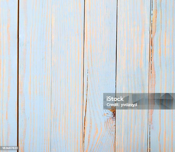 Blue Wooden Background Stock Photo - Download Image Now - Abstract, Antique, Backgrounds