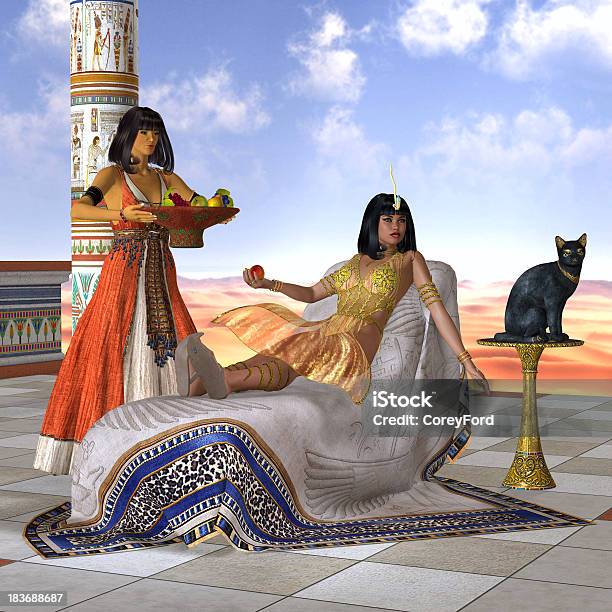 Egitto Cleopatra - Fotografie stock e altre immagini di Cleopatra - Cleopatra, Illustrazione, Adulto