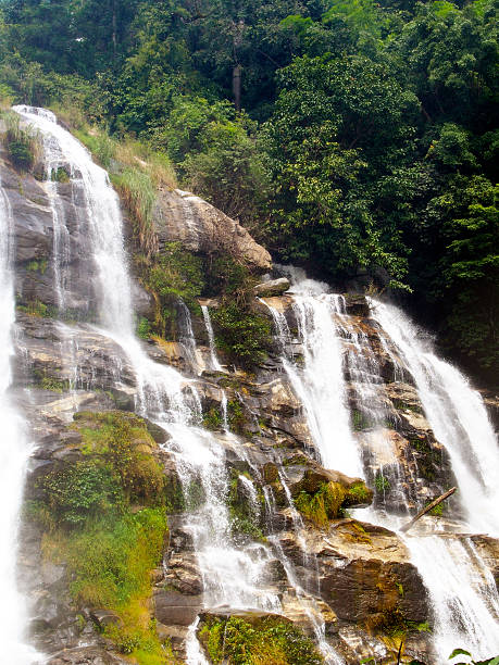 istock Tropical waterfall, Chiangmai, Thailand 183690255
