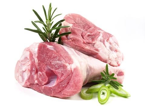 Prepared Lamb Shanks - Isolated