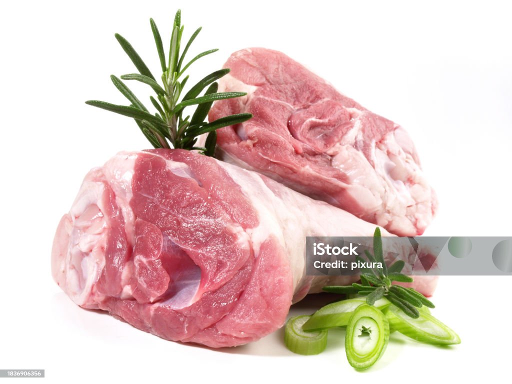 Prepared Lamb Shanks Stock Photo - Download Image Now - Lamb - Animal