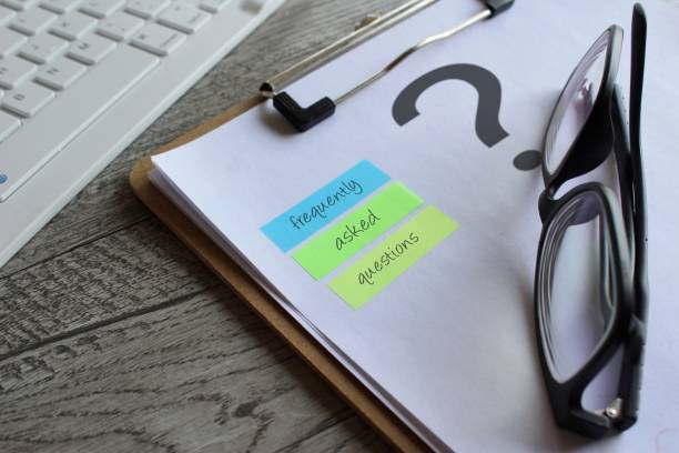 istock Paper clipboard with question mark and text FREQUENTLY ASKED QUESTIONS. 1837006920
