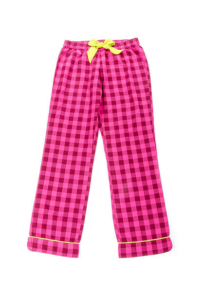 istock Pajamas Pants Isolated on White 183700695
