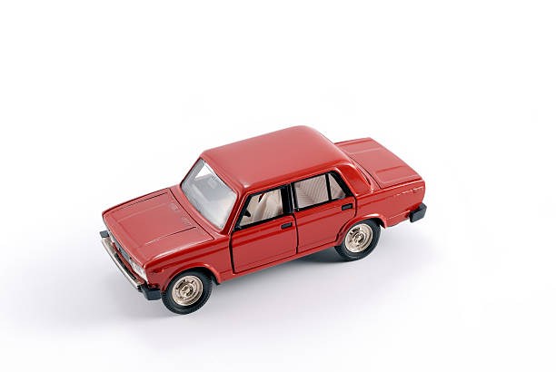 istock Collection scale model of the red car 183700803