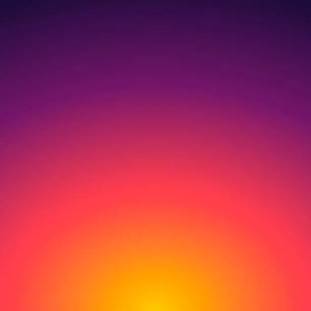 Vector illustration of Abstract blurred background - defocused Orange gradient