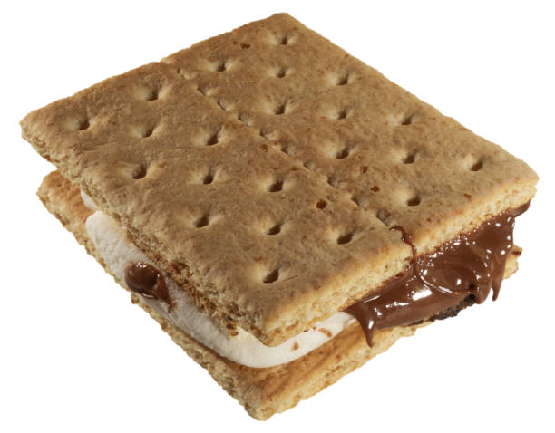istock Special backpacing treat of a smore 1837062512