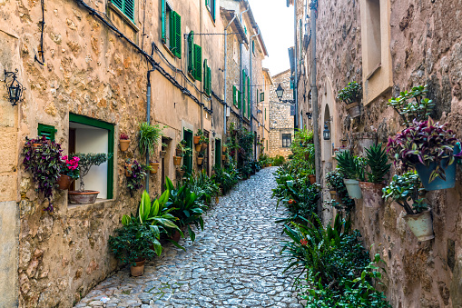 Small street in Mallorca