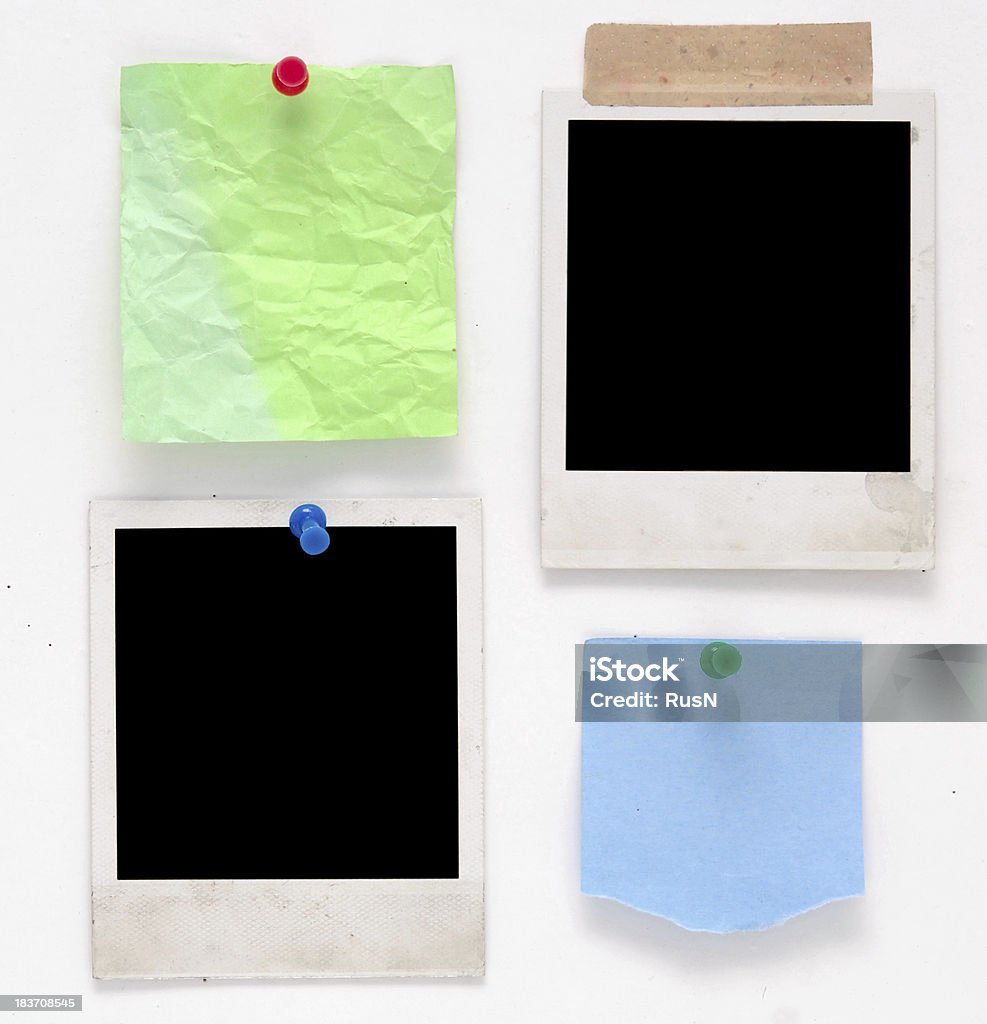 Picture Note Empty Empty Notes Stock Photo - Download Image Now - Adhesive Note ...