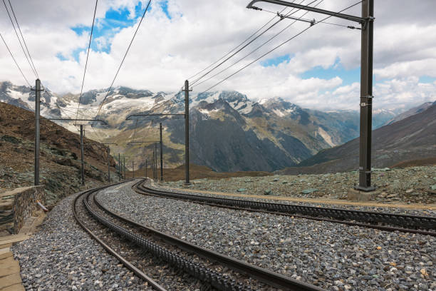 istock Gornergrat, Switzerland. Matterhorn mountain visible in background 1837105872