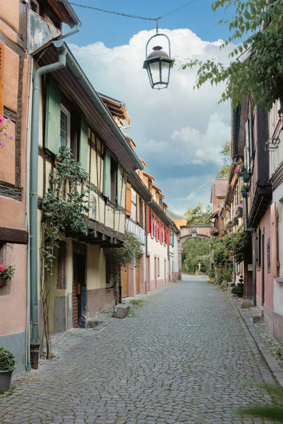 istock colorful street in Kaysersberg 1837112321