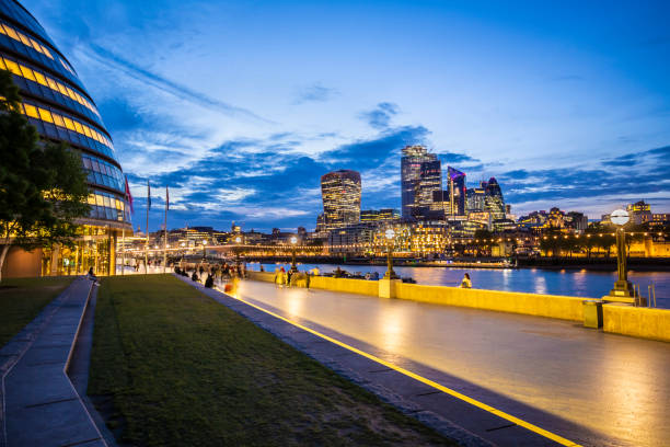 istock London Skyline with River Thames at sunset 1837117602