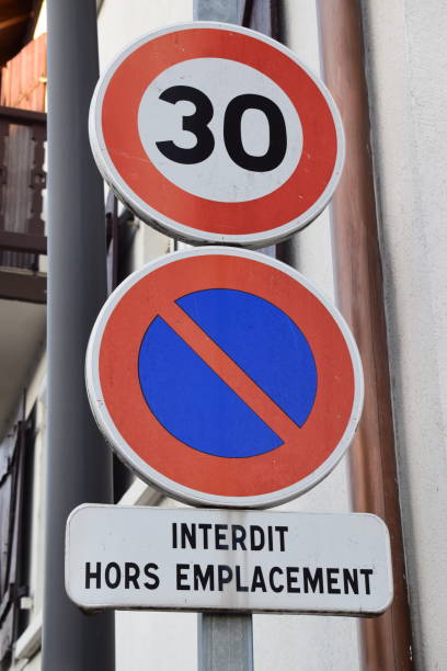 istock limit 30 traffic sign and no parking 1837133760