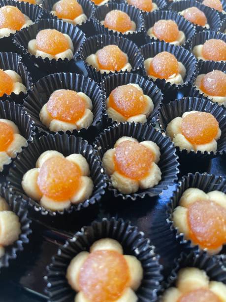 istock Freshly baked homemade pineapple tarts 1837249537