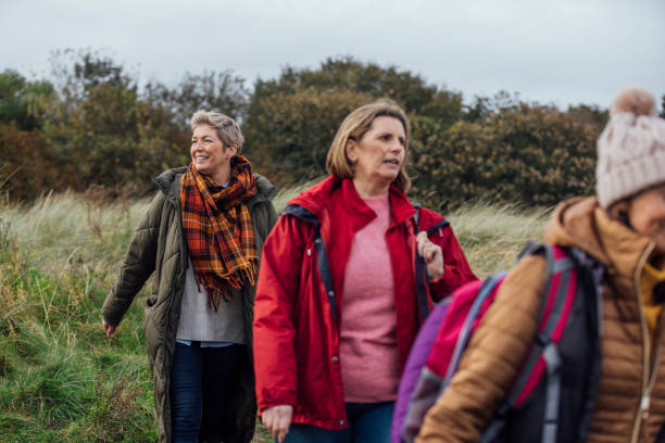 istock Three Women Finding Serenity in the British Countryside 1837331362