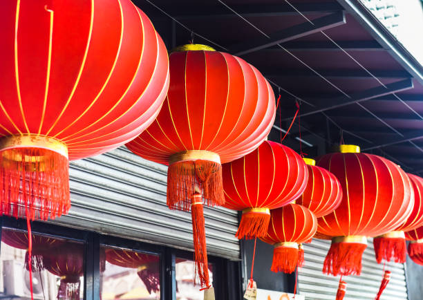 istock Many red lanterns hanging in Malaysia for Lunar New Year 1837335749