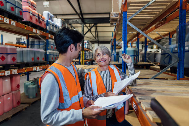 istock Working Together in a Factory 1837363194