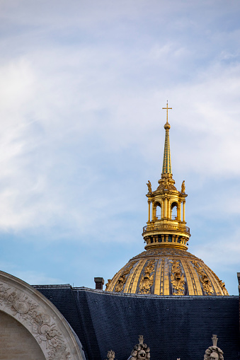 The Hôtel des Invalides late afternoon