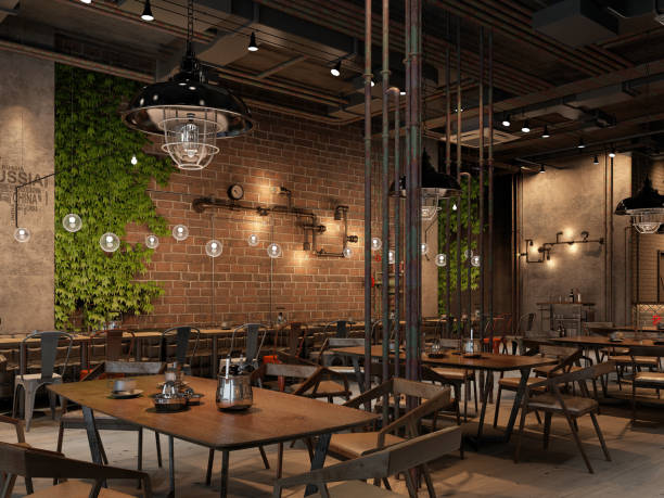 istock 3D render of cafetaria and restaurant 1837408408
