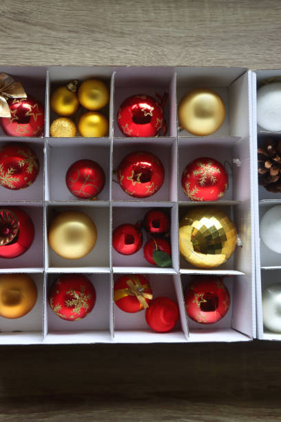 istock Christmas Ornaments in the Boxes 1837473170