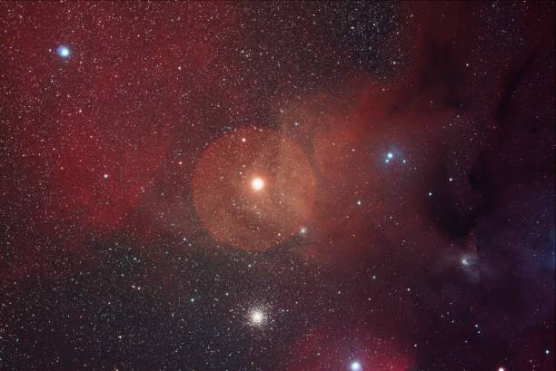 istock Antares and the surrounding nebula in Scorpius. 1837500184