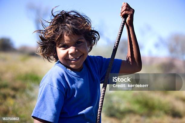 Aboriginal Niño Foto de stock y más banco de imágenes de Cultura aborigen australiana - Cultura aborigen australiana, Etnia aborigen australiana, Niño