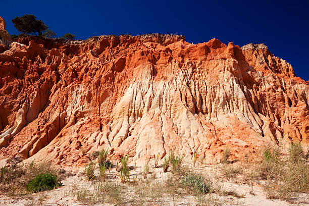 istock Colorful sandstone cliff in Portugal. 183750836