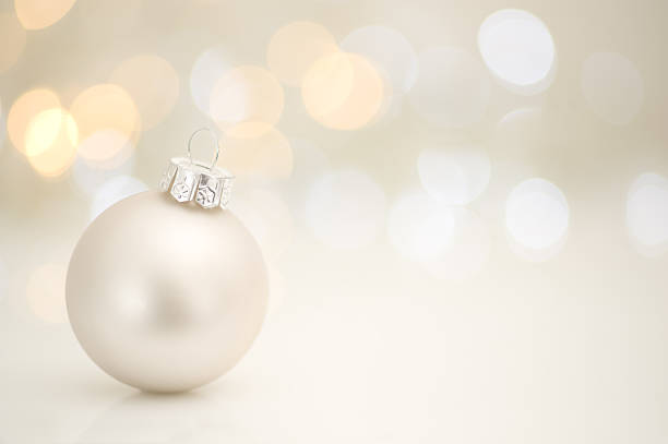 istock Christmas bauble, with bokeh lights. 183751095