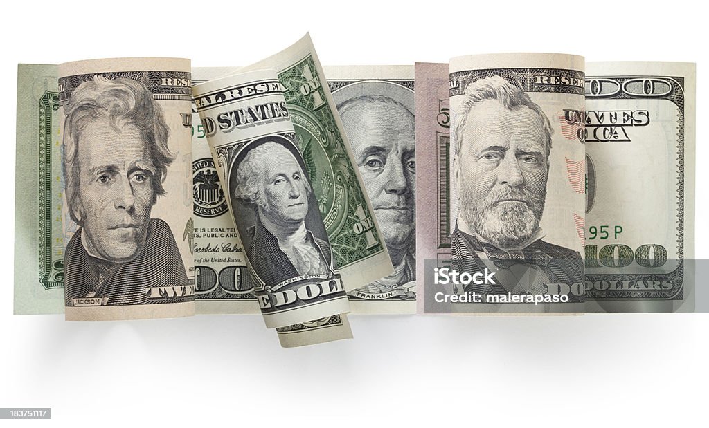 Dólar de contas - Foto de stock de George Washington royalty-free