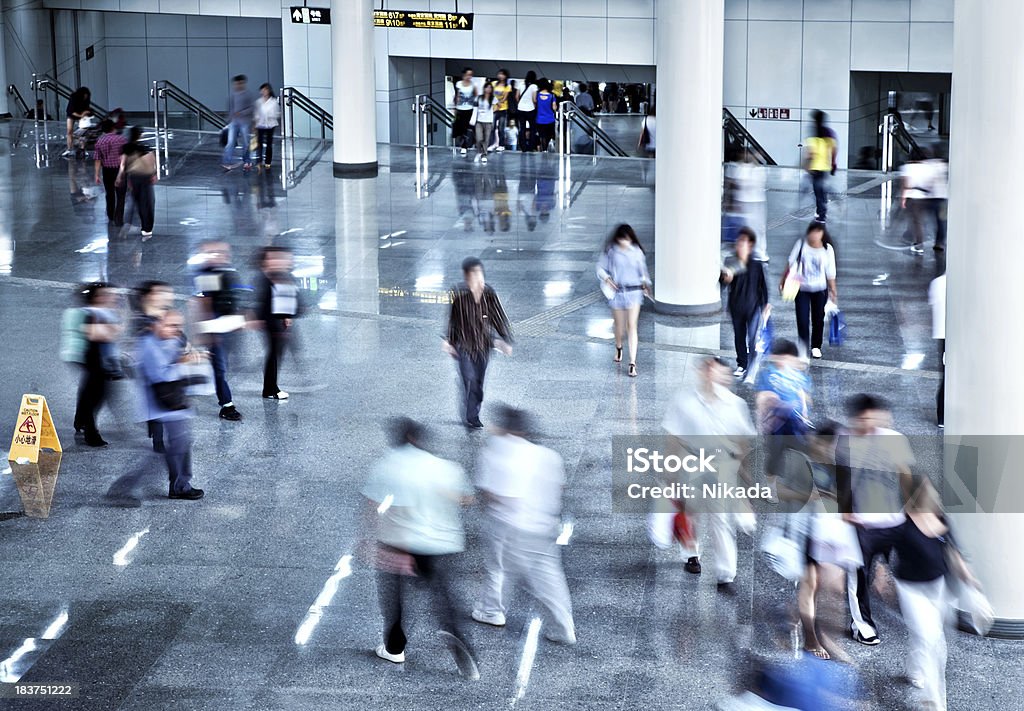 Trabalhadores da cidade - Royalty-free Aeroporto Foto de stock