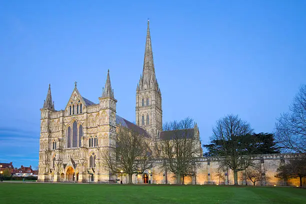 Photo of Salisbury Cathedral, England, UK