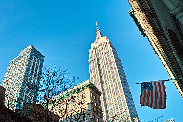 New York street view. Shot taken in the fifth avenue