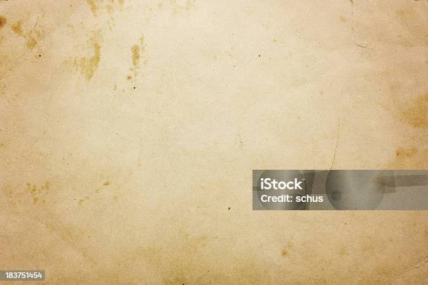 Old Paper Textere Stock Photo - Download Image Now - Paper, Old, The Past