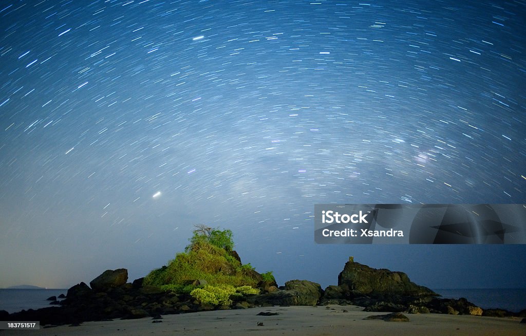 Starry night - Foto de stock de Goa royalty-free