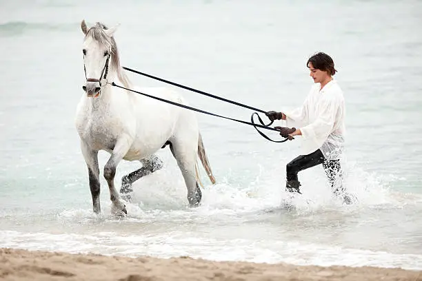 Photo of riding in the sea