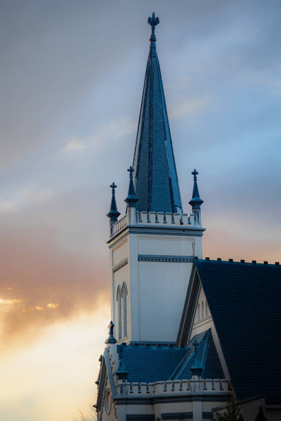 istock Pretty Church Steeple 1837517409