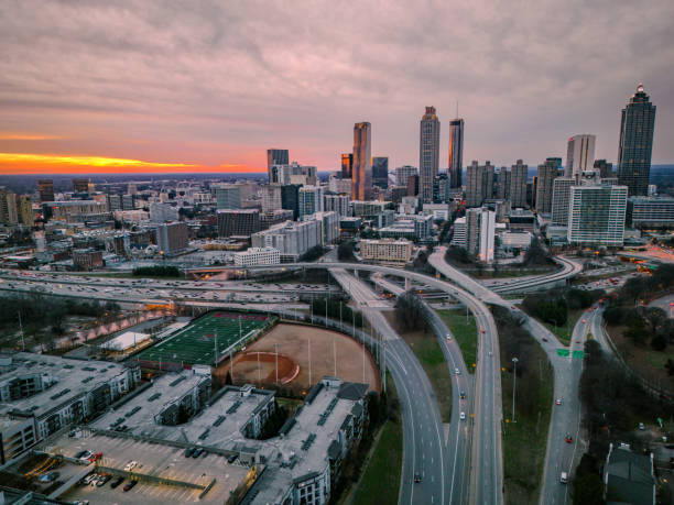 istock Atlanta Skyline above Jackson Street 1837517698