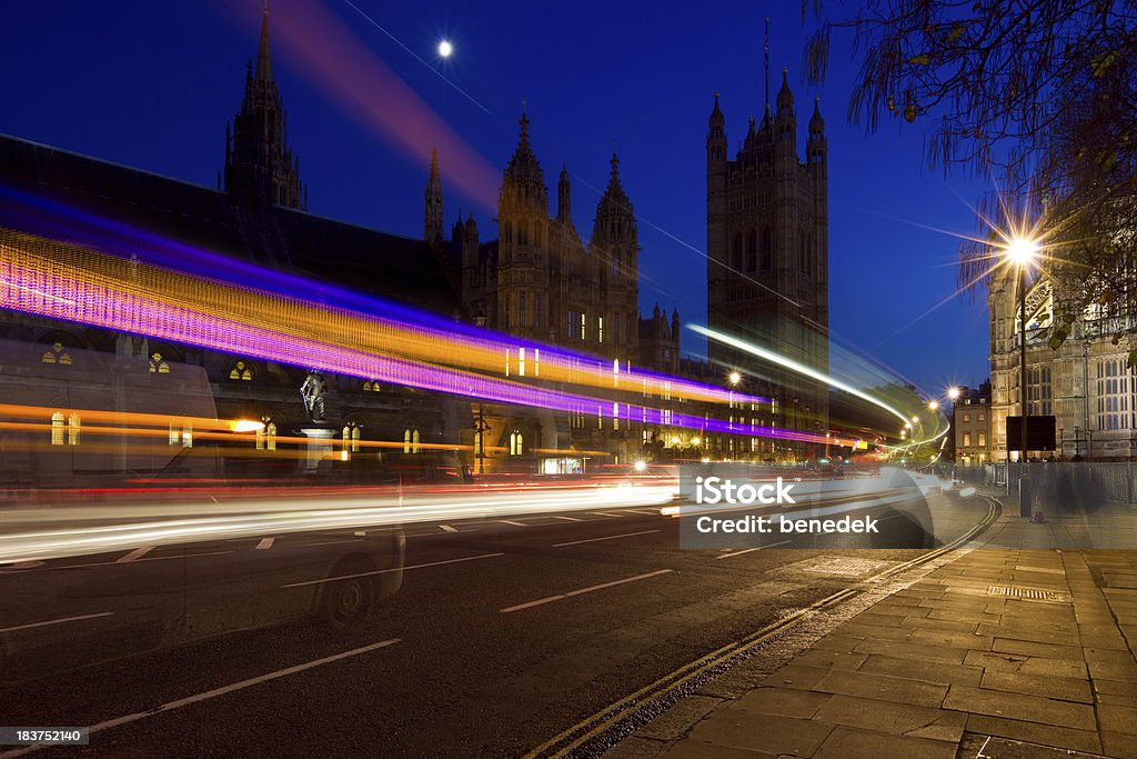London oder die Houses of Parliament, England, Großbritannien - Lizenzfrei Abenddämmerung Stock-Foto