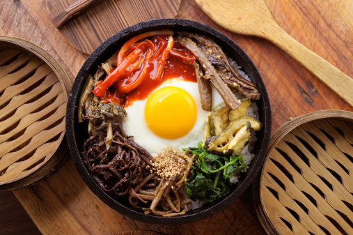 Bi Bim Bap, Korean Cuisine.