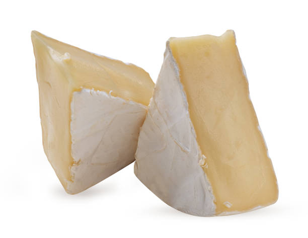istock Camembert cheese cut into pieces 1837527256