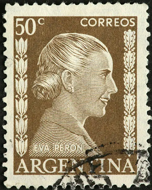 "Eva Peron former Argentine first lady, 1940s and 50s"