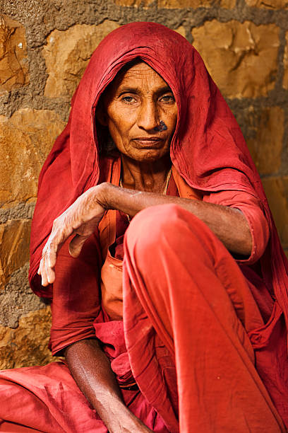 istock Tribal Indian woman 183754742
