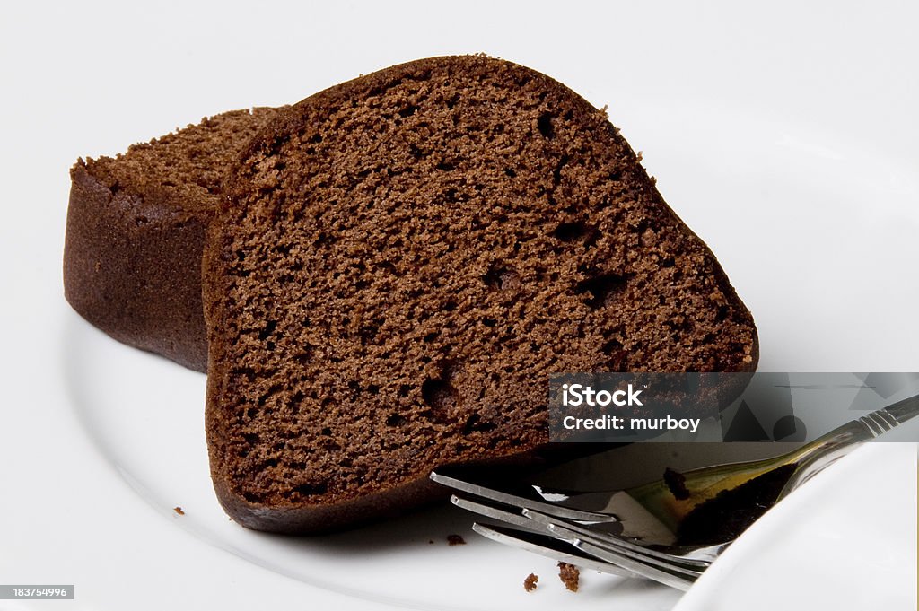 Chocolate Schokoladenkuchen - Lizenzfrei Freisteller – Neutraler Hintergrund Stock-Foto