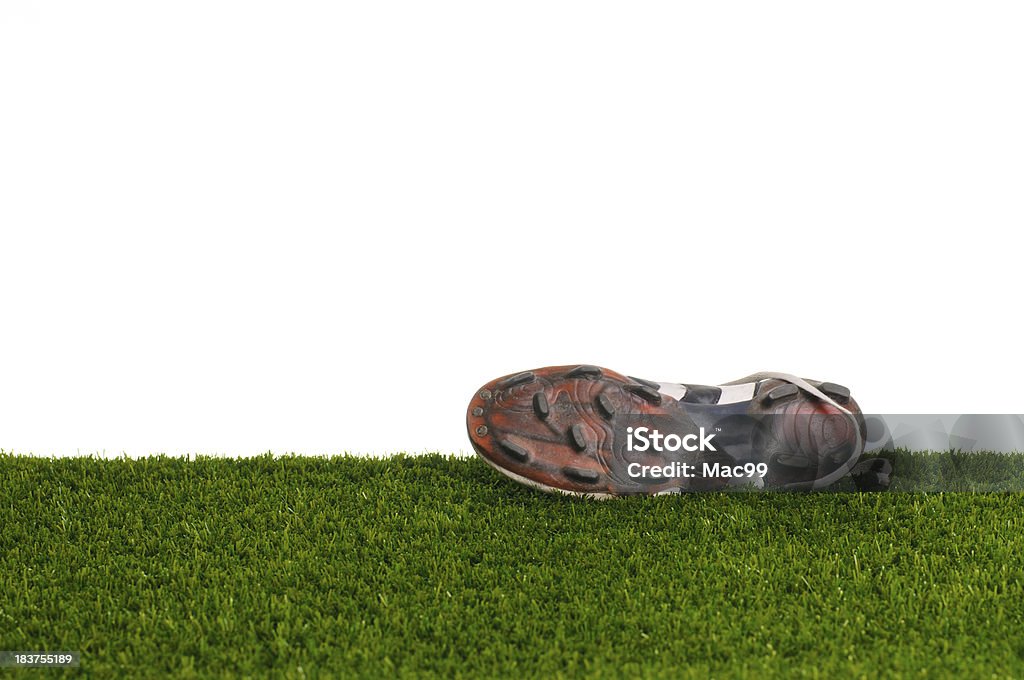 Fußballschuh Shoe - Lizenzfrei Freisteller – Neutraler Hintergrund Stock-Foto