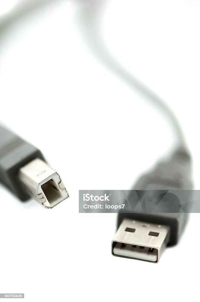 cable USB - Foto de stock de Ancho de banda libre de derechos