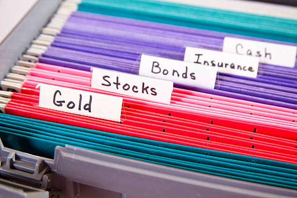 istock File folders with investment tabs 183755710