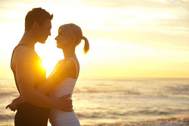 istock Loving couple embracing 183755985