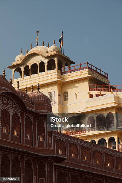 Walls And Buildings Jaipur City Palace Stock Photo - Download Image Now - Architectural Column, Architectural Feature, Balcony